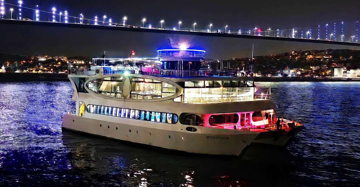 Bosphorus Dinner Cruise - (Unlimited Soft Drinks + Dinner + Turkish Shows - Meeting Point)- Standard Backside Private Table 